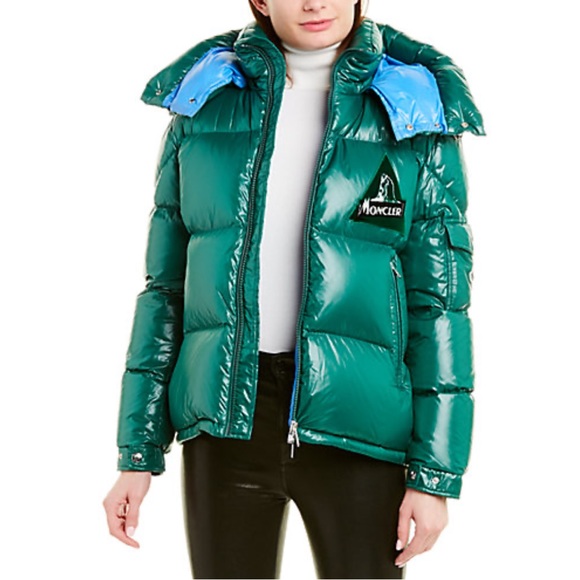 Moncler Green Wilson Puffer Coat Sz (XXL)
